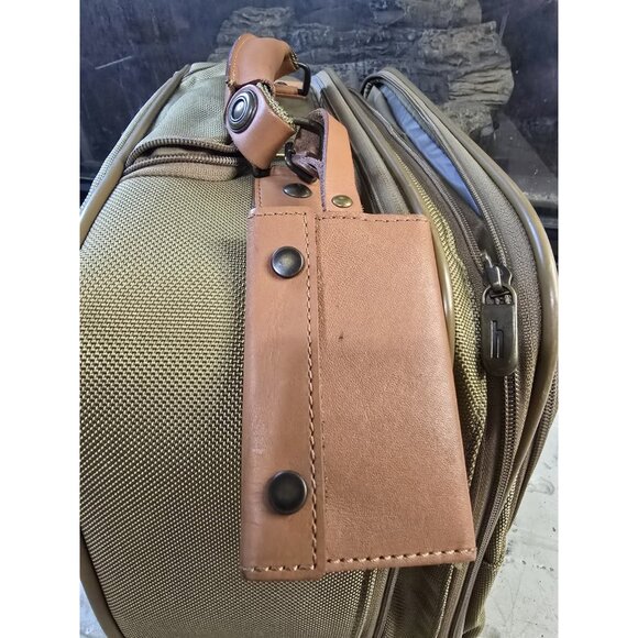 VINTAGE HARTMANN INTENSITY BELTING UPRIGHT WHEELED CARRY-ON BRIEFCASE LUGGAGE - Picture 10 of 16